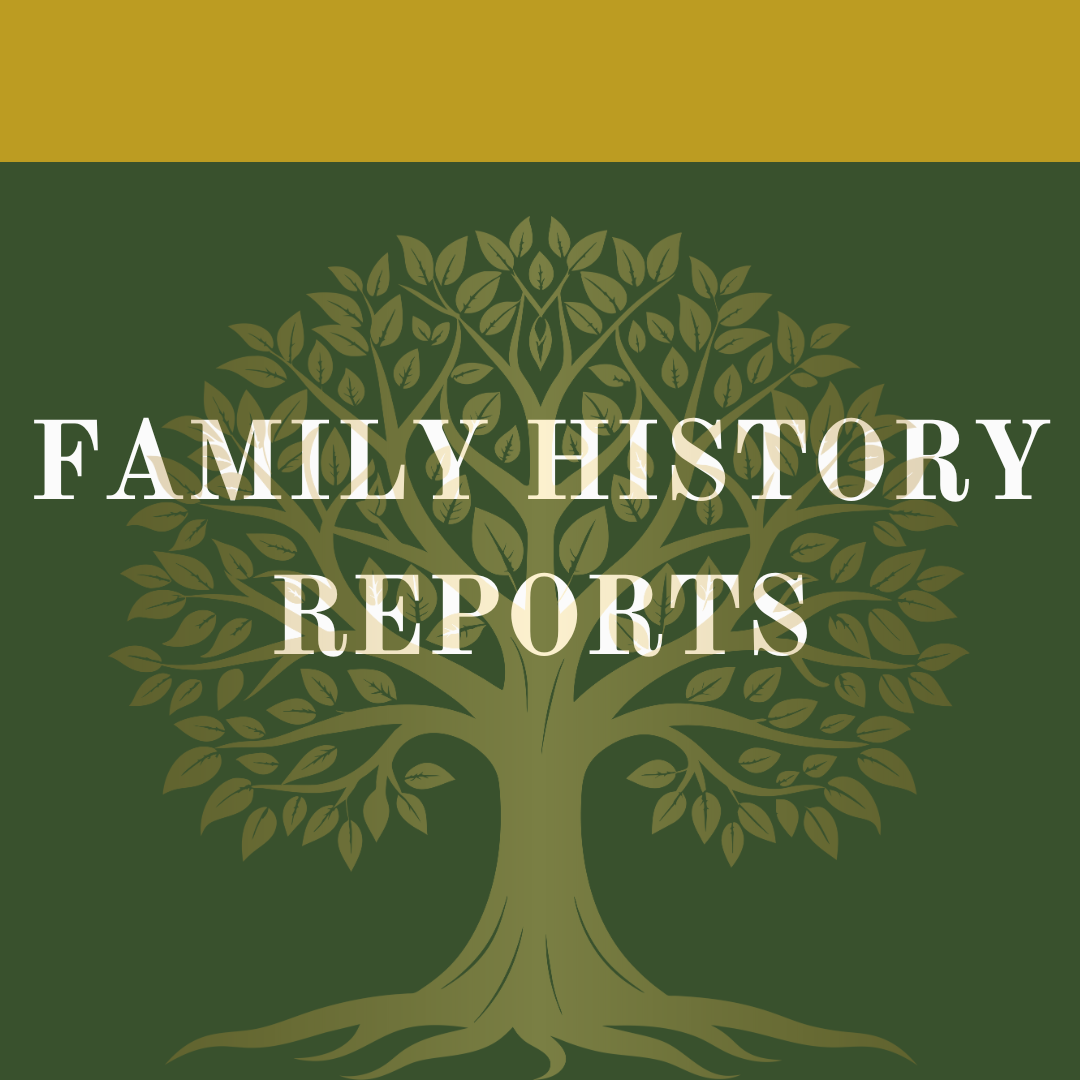 Family History Reports (Gold)